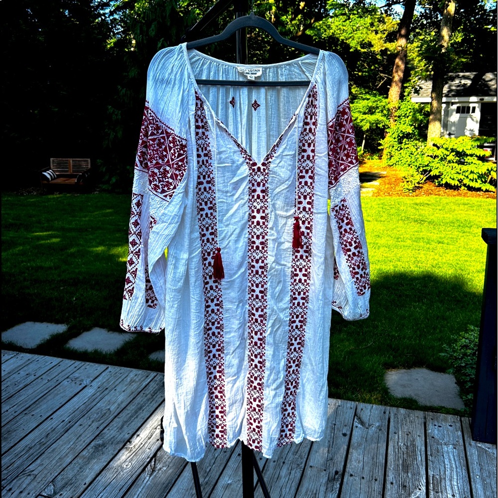Nili Lotan embroidery tunic, wore twice